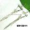 fashion ladies crystal airplane stud earrings wholesale