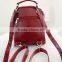 Korean Style hot selling the latest lady casual pu leather backpack