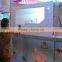 transparent 8" Interactive touch Foil Permanent Side Version/40 points with competitive price through LCD for window shop