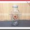 Square Glass Bottles Milk / Beverage Glass Bottles Quality Choice