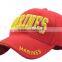 custom 3d embroidery baseball cap