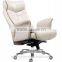 Boss reclining office leather chair with footrest and headrest