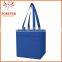 High Quality Custom Non-woven 6 Bottles Tote Bag With Front Pockets
