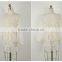 White Sexy Lady Bikini Cover Up Beach Blouse Hollow Crochet Knitting Long Sleeve