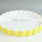 hand painting custom printed stoneware plate, new design ceramic plate