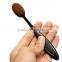 Newest makeup face cleaner toothbrush curve private label cosmetic brush set wholesale