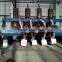 Four guns open arc overlay welding machine for wear plate