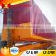China Export Semi trailer type 3 axles 40ft tipping container tipper trailer for sale
