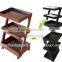 New design wooden Spa Furniture Manufacturer ,Salon Trolley #3916, Wooden Trolley, spa equipment