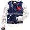 Wholesale varsity baseball jackets with custom logo/girls baseball jacket varsity jackets