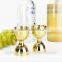 new style thicken gold coated bar cocktail jigger, stainless steel measuring cup