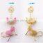 2015 hot sale customized fox metal keychain
