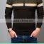fashion hot kniting jacquard long sleeve men pullover sweater