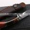 OEM Damascus blade handmade small hunting knife