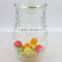 Unique Design Glass Cookie Jar with Lid