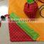 Custom design 190T polyester foldable bag,folded nylon shopping bag,strawberry bag