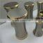 Stainless steel parts twocolor plating Double color electroplating Chrome & gold plating