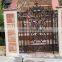 Factory sale Wrought Iron Scroll Gate, Simple Scroll Iron Driveway Gate,Forged Arched Garden Gate on  online shopping