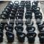 Powder coated cast iron kettlebell