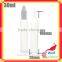 Empty plastic bottles for liquid with essential oil dropper bottles for 30 ml unicorn bottle with childproof cap