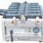 (3 in 1) 5pcs Fish Waffle Commercial Non-stick 110v 220v Electric Ice Cream Taiyaki Machine + Batter Dispenser + Stuffing Scoop