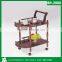 Beauty Trolley, Wooden Drinks Trolley, Hotel Trolley Room Service Cart