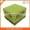 Four-sides printing memo pads,note cube with wood pallet