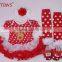 Fashion childrens Christmas wear girls clothing Elegant Kids Clothes Three-Pieces Suit