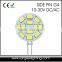 New COB 120 Degree 10-30VDC LED Light Bulb G4