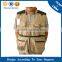 customized photograph protective waistcoat jacket with many pocket