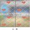 coloful decoration screen printed glass for bathroom door