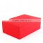Chinese factories wholesale custom plastic jewelry box, red fashion beautiful display box