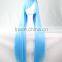 Hot sale cheap long wavy anime Silver/grey/red 12colors cosplay wig,fibre synthetic hair womens party peruca wig
