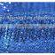 Polyester shiny blue sequin upholstery fabric Tulle Fabric for summer