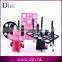 Round shape Wholesale 14 Holes Makeup Brush Drying acylic Rack