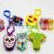 Folk art Silicone hand sanitizer holder with fashion design