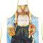 Factory direct sale funny colorful sublimation printing polyester naked sexy audlt cooking apron patterns