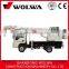 truck crane 6 ton with folding boom crane mounted on truck