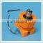 Adjustable ball water spray clip clamp nozzle