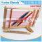 OEM ODM factory customize hand wooden toy weaving loom kit