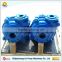 natural rubber impeller lined anti acid slurry pump for industry