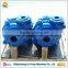 natural rubber impeller lined anti acid slurry pump for industry