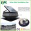 Natural sun powered energy efficient roof mounting dc motor driven solar exhaust fan for home