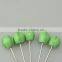 Factory Wholesale Stainless Steel Watermelon Shaped Fruit Forks with Holder