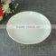 Wholesale 7/8inch White Round Ceramic Porcelain Plate Set Dinnerware