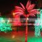 Home garden decorative 200cm Height outdoor artificial greeb flashing LED solar lighted up coconut palm trees EDS06 1405