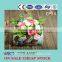 high quality colorful Cement garden flower pot