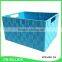 Sets 4 pp fiber strap woven storage basket for sundries