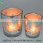 Silver tree shape candle container ideas for decorations