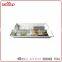 China factory direct melamine plastic hotel coffee trays with handles